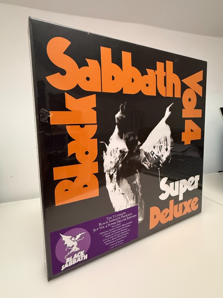 【CD】Black Sabbath 4作品セット Vol. 4 (Super Deluxe 5LP Box Set): Amazon.pl: Płyty CD i