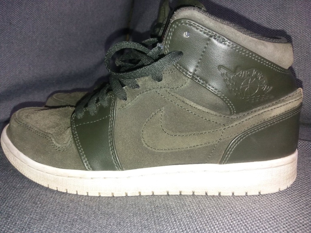 jordan 1 olive suede