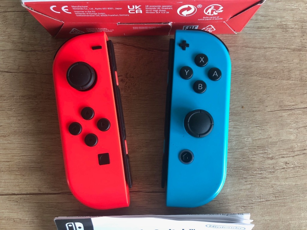joycon joycony nintendo switch czerwone niebieskie | Witkowo | Kup ...