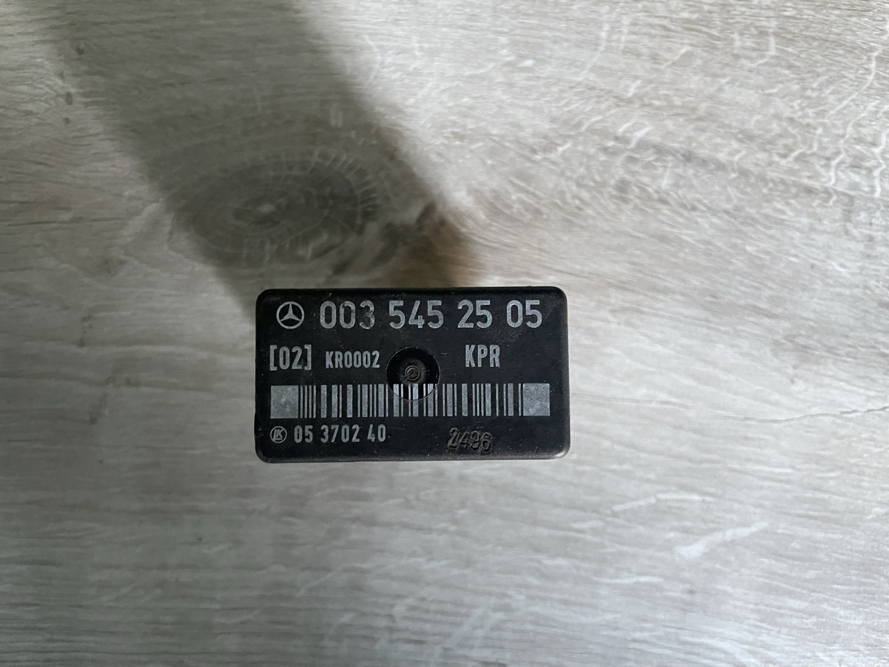 РЕЛЕ НАСОСУ ПАЛИВА MERCEDES W126 SEC W107 SL 0035452505 