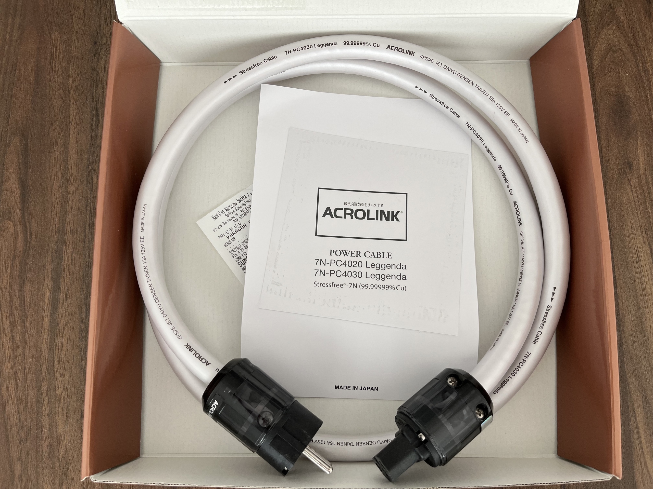 7NPC4030 Leggenda Acrolink kabel zasilający WARSZAWA Ogłoszenie na