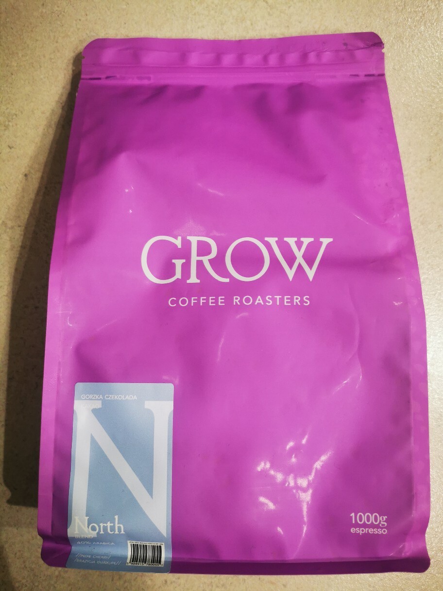 Kawa ziarnista Grow North 1kg Warszawa Kup teraz na Allegro Lokalnie