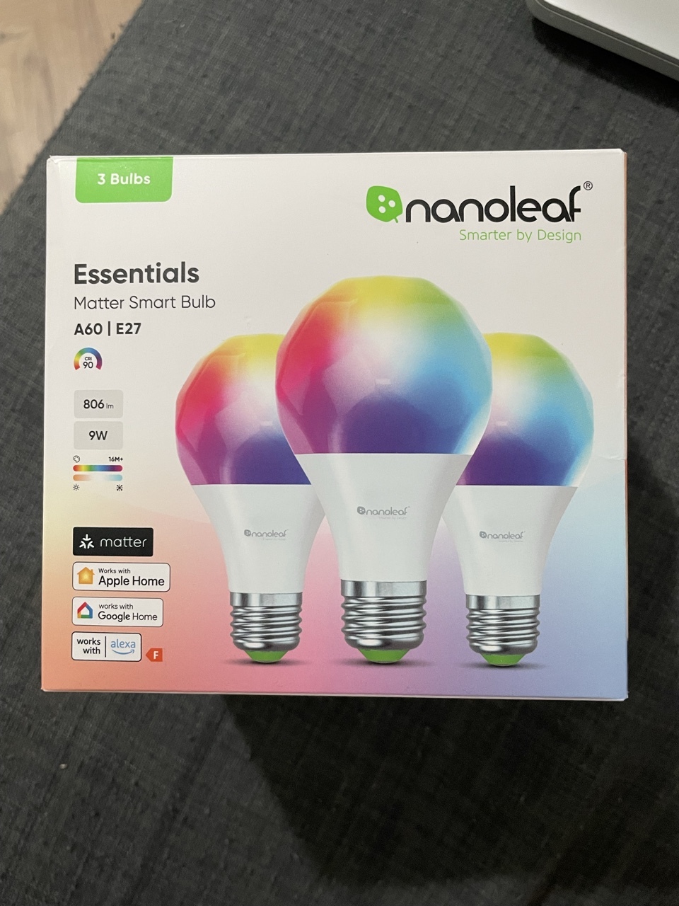 Nanoleaf Essentials Matter Smart Bulb A60 E27 | Warszawa | Kup teraz na ...