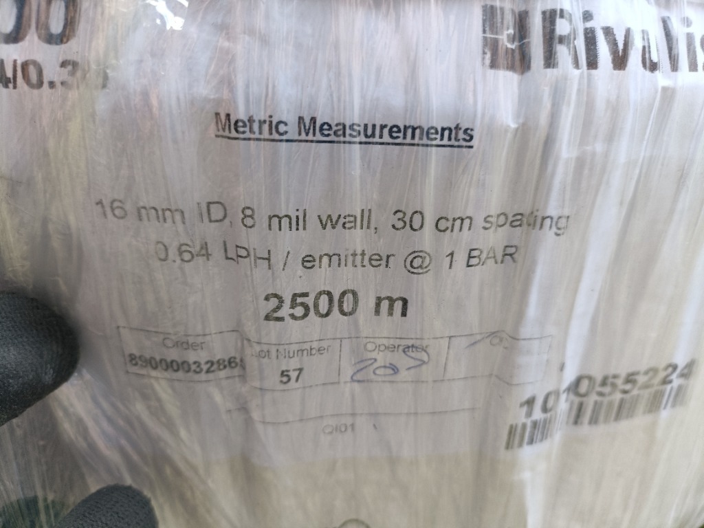 Rivulis d1000 taśma kroplująca 16,8mil, 30cm, 0.64 Działoszyn Kup