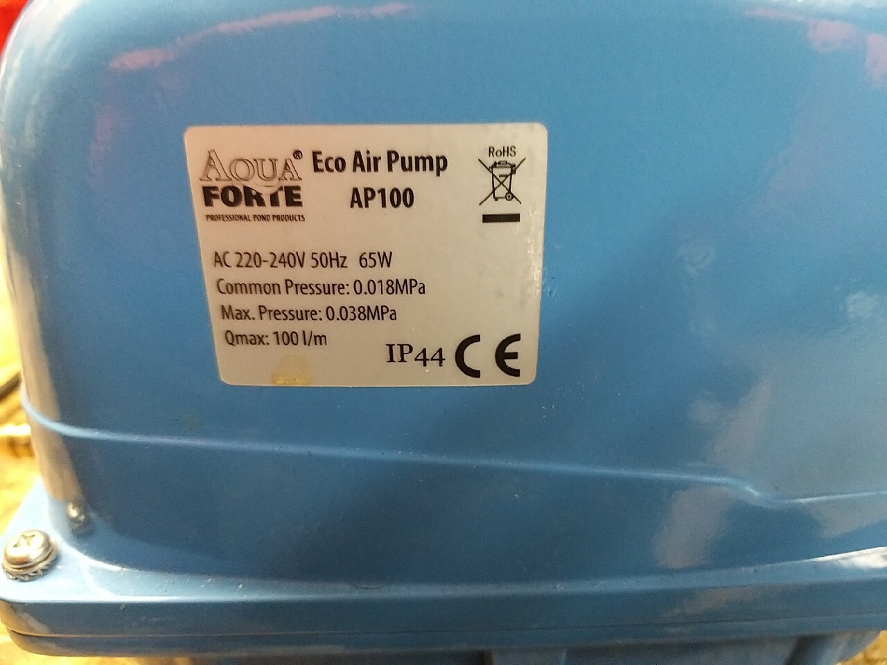 aquaforte ap 100 dmuchawa membranowa pompa powiet Kolonia Łaznów