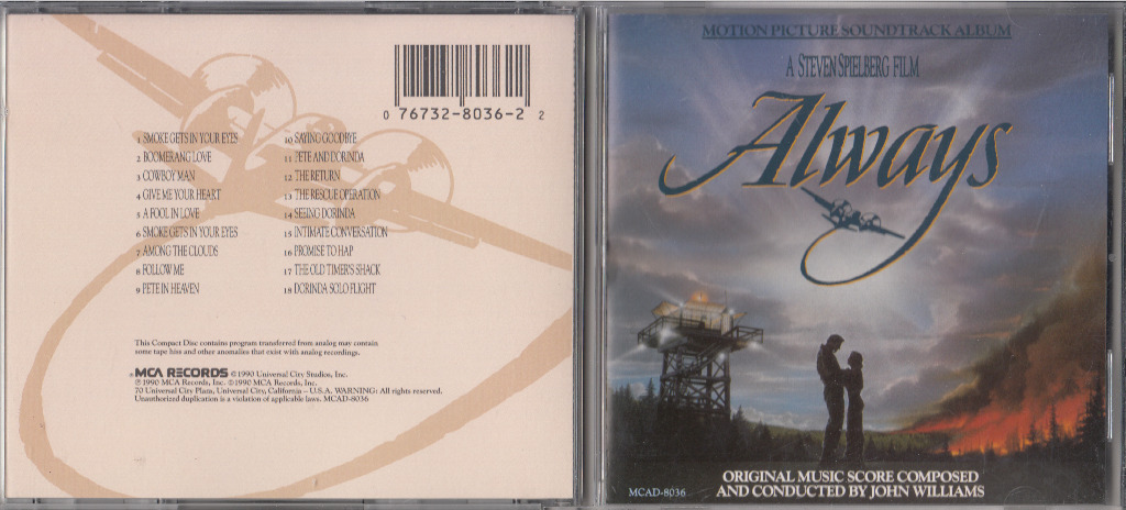 John Williams - Always - MCAD-8036 [CD] [OST] | Wrocław | Kup teraz na ...