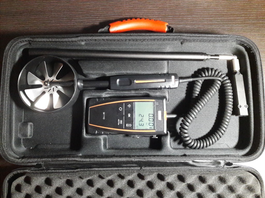 Kimo LV 110 S Termoanemometr wiatraczkowy 100 mm Wrocław Licytacja