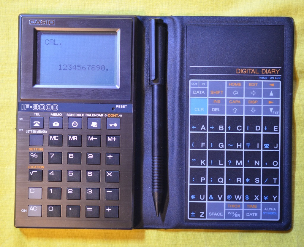 CASIO IF8000 DIGITAL DIARY STARY ORGANIZER Słupsk Ogłoszenie na