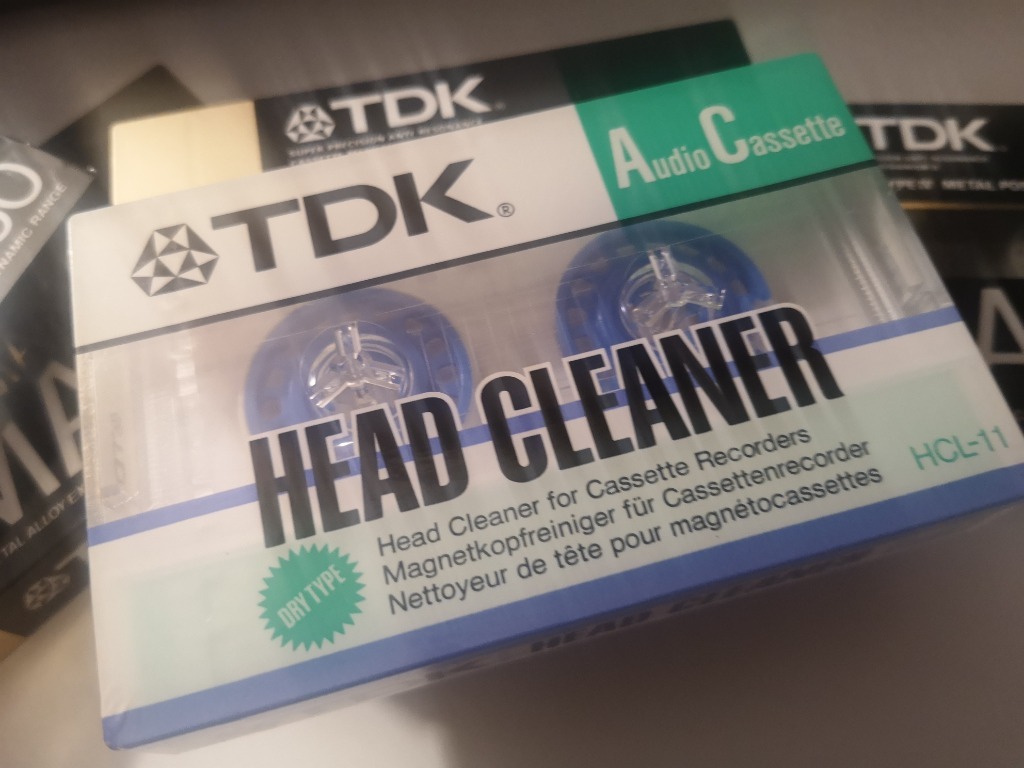 Kaseta Czyszcząca Head Cleaner TDK Warszawa Kup teraz na Allegro
