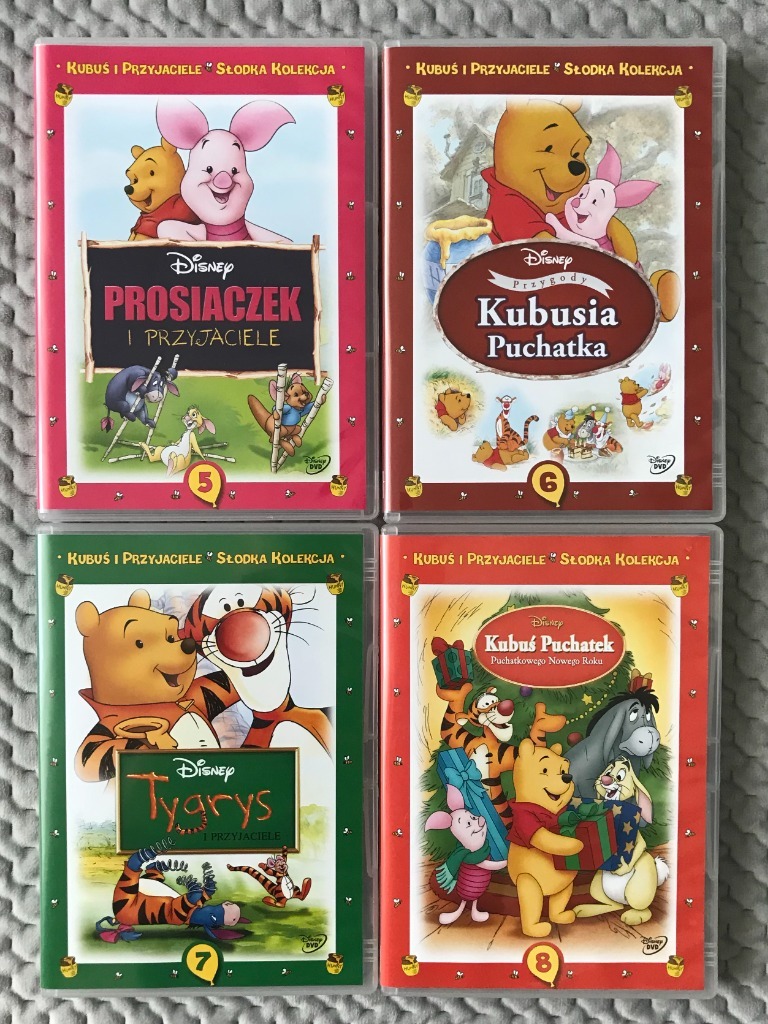 Kubus Puchatek Slodka Kolekcja 8 Dvd Nowe Kup Teraz Za 220 00 Zl Belchatow Allegro Lokalnie