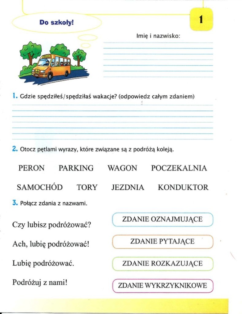 Edukacja Wczesnoszkolna Sprawdziany Klasa 2