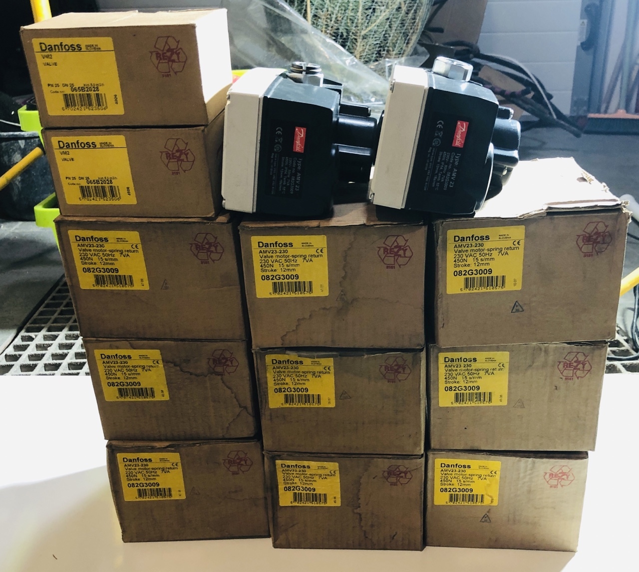 Silownik Danfoss AMV23 230V nowy | Golub-Dobrzyn | Kup teraz na Allegro ...