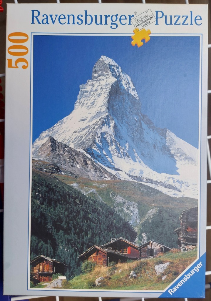 Puzzle Ravensburger 500, Widok na Matterhorn Rzeszów Licytacja na