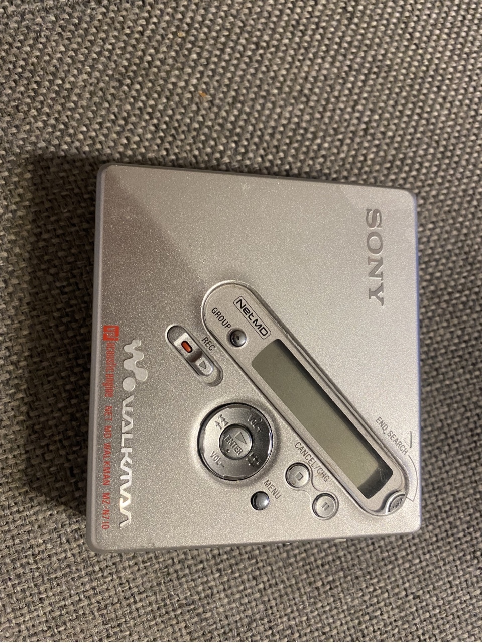 Minidisc Sony MZN710 Nowy Tomyśl Kup teraz na Allegro Lokalnie