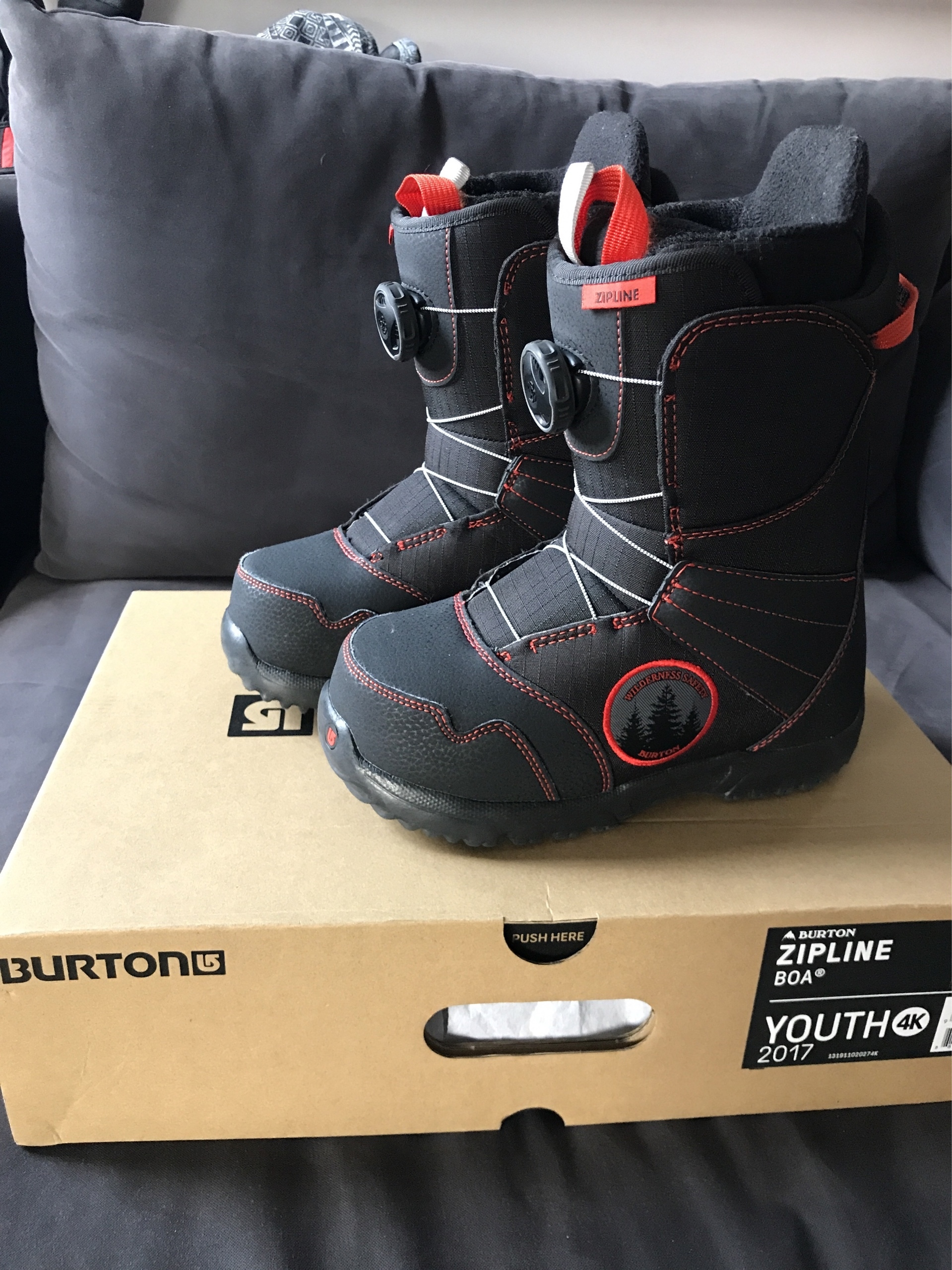 史上一番安い史上一番安いBurton ZIPLINE BOA YOUTH 22cm その他