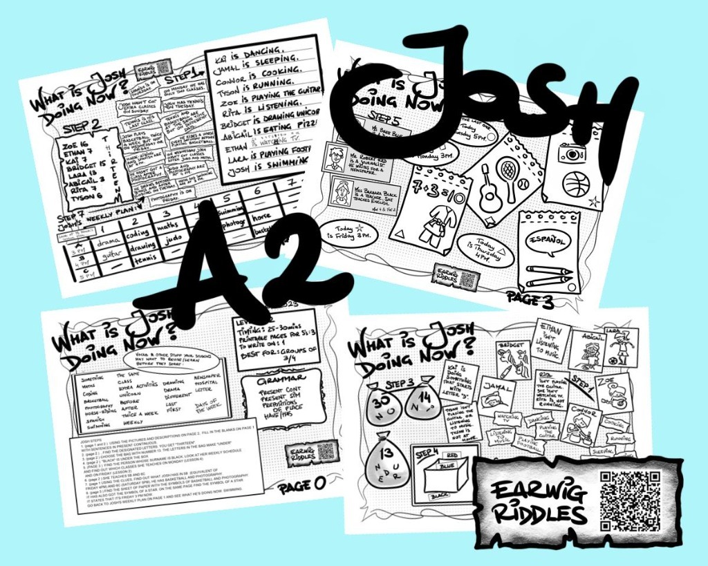 Zagadka Josh A2. Earwig Riddles. | Warszawa | Kup teraz na Allegro Lokalnie