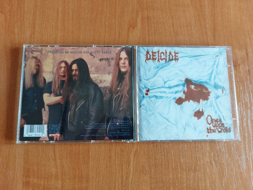 CD Deicide Once Upon the Cross 1st press Marcinowice Licytacja na Allegro Lokalnie