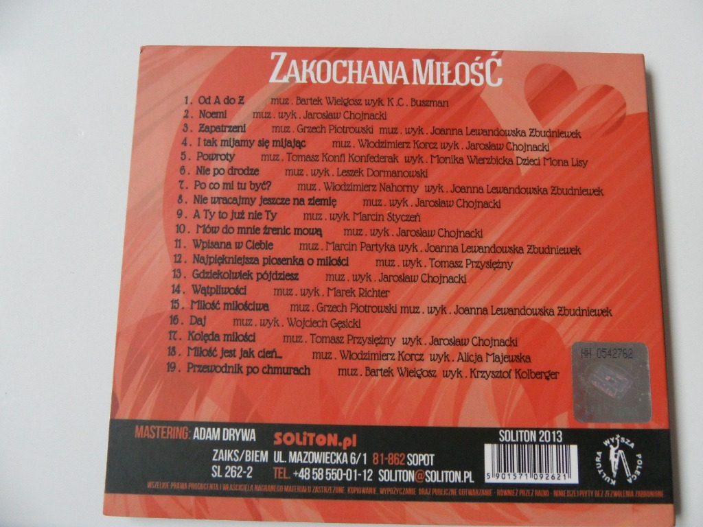 Krzysztof Cezary Buszman Najpiękniejsza Piosenka O Miłości