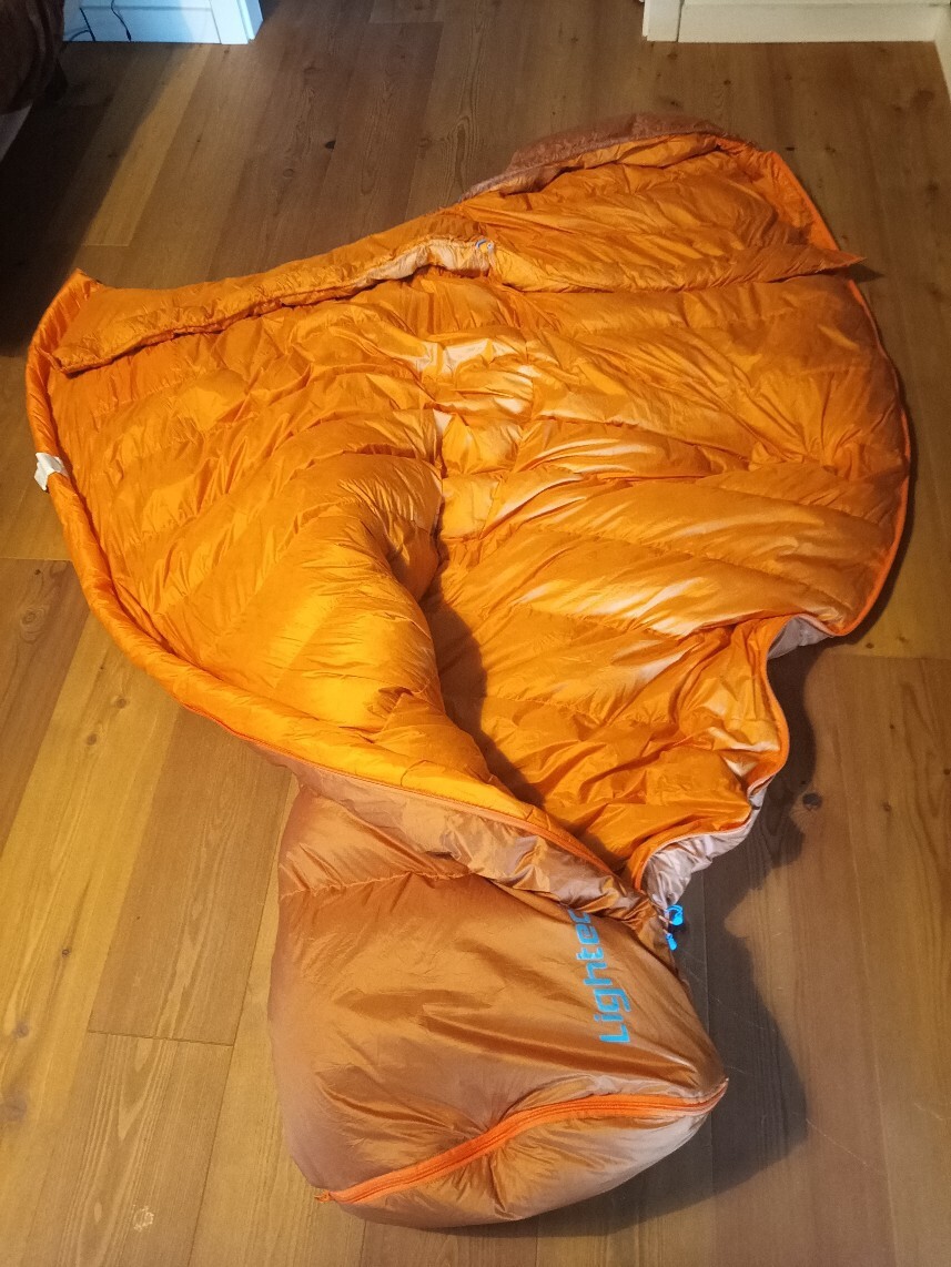 Śpiwór puchowy Ferrino Lightec Duvet 1400 okazja Zabrze Licytacja na Allegro Lokalnie