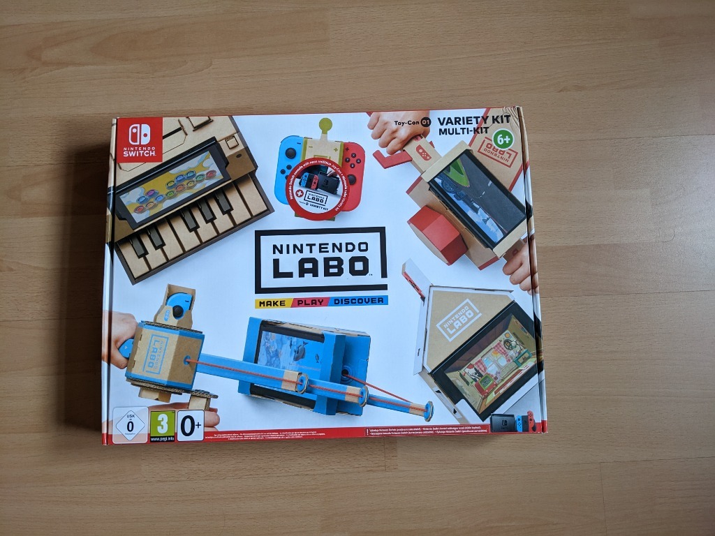 Nintendo Labo Variety Kit nieużywany Nowogrodziec Kup teraz na