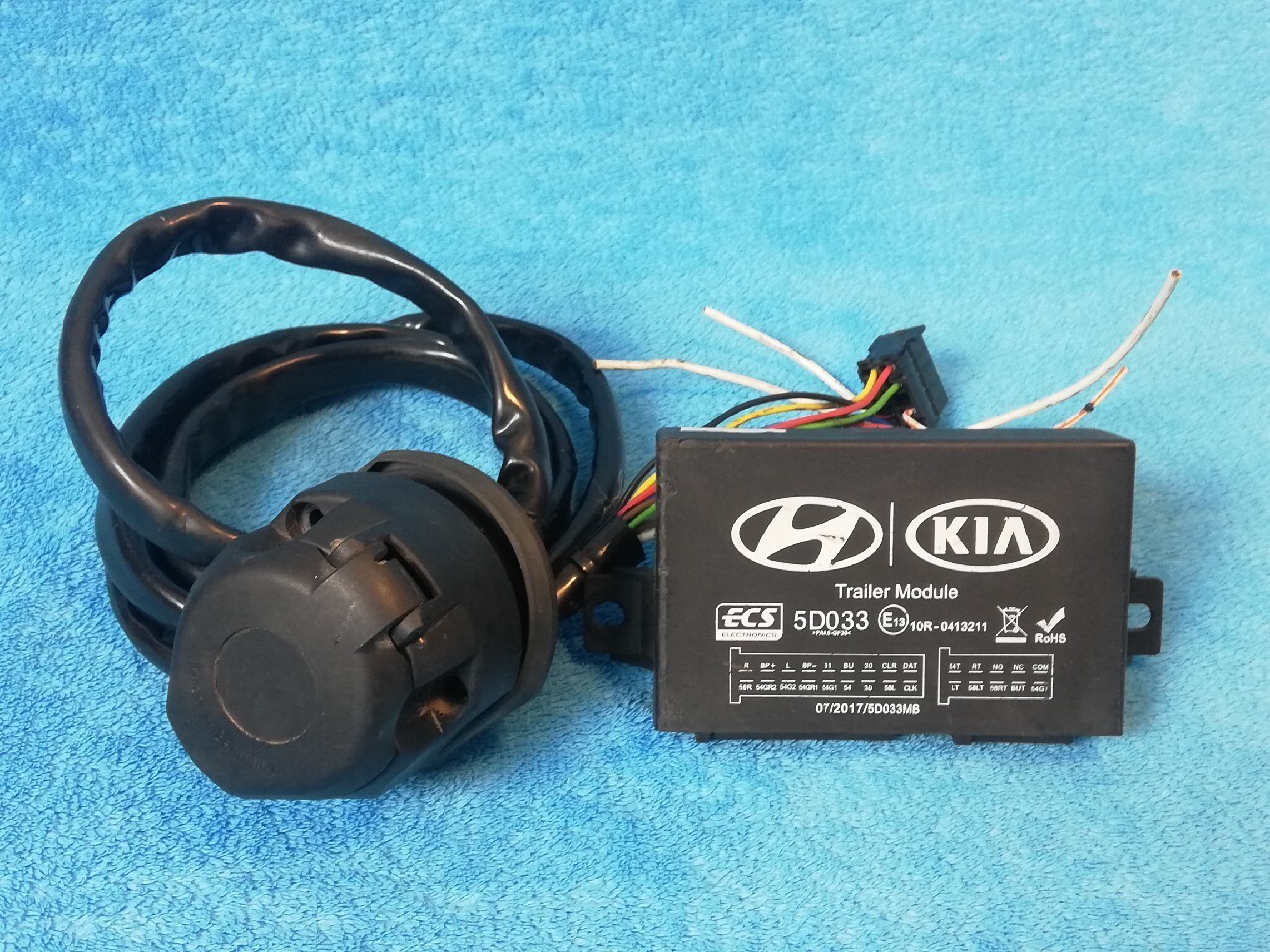 Moduł ESC 5D033 wiązka 13 PIN haka Hyundai KIA Zamość Kup teraz na