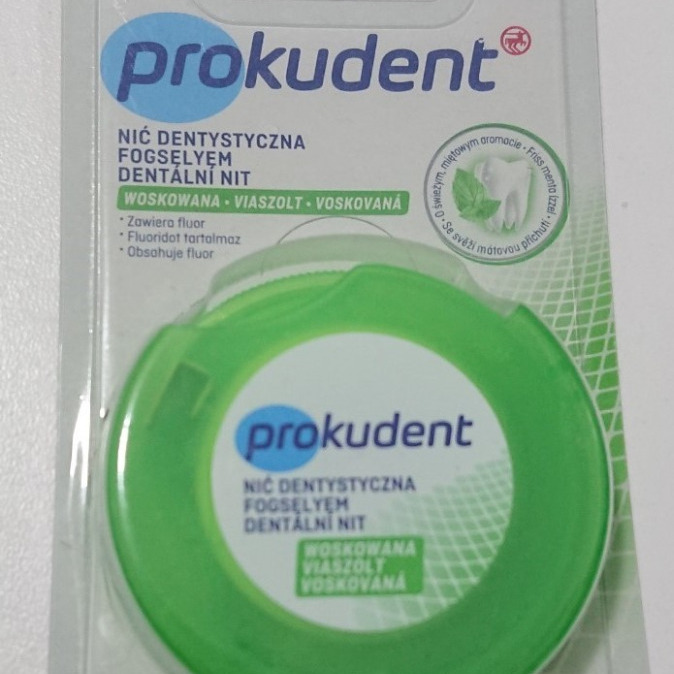 nić dentystyczna Prokudent woskowana z fluorem 75m Kalisz Kup teraz