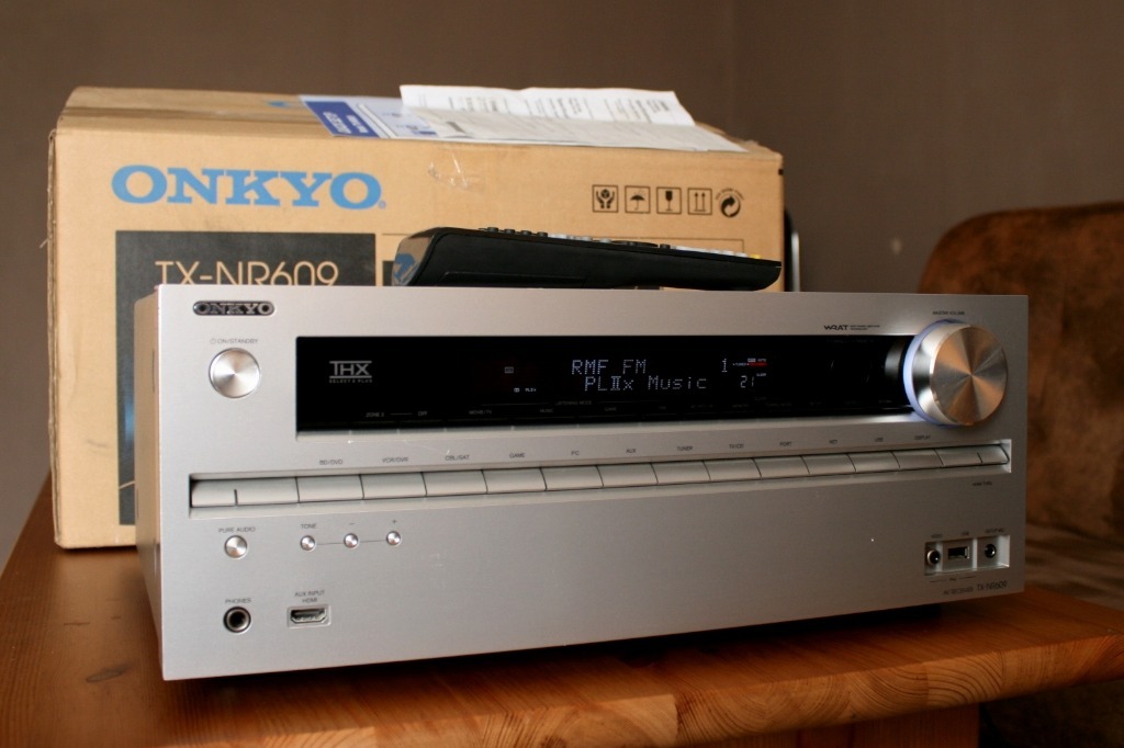 Amplituner Onkyo TXNR 609 USB wzmacniacz Gdańsk Kup teraz na Allegro Lokalnie