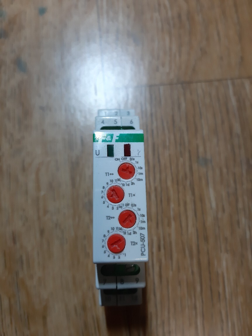 Przekaźnik czasowy uniwersalny F&F PCU-507 | Jezierzyce Kościelne | Kup ...