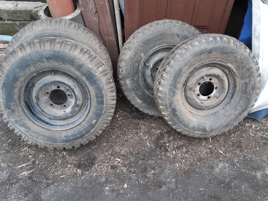 Uaz 469 B koło 15 opona z felga 215-380 R245 | Tomaszów Mazowiecki ...
