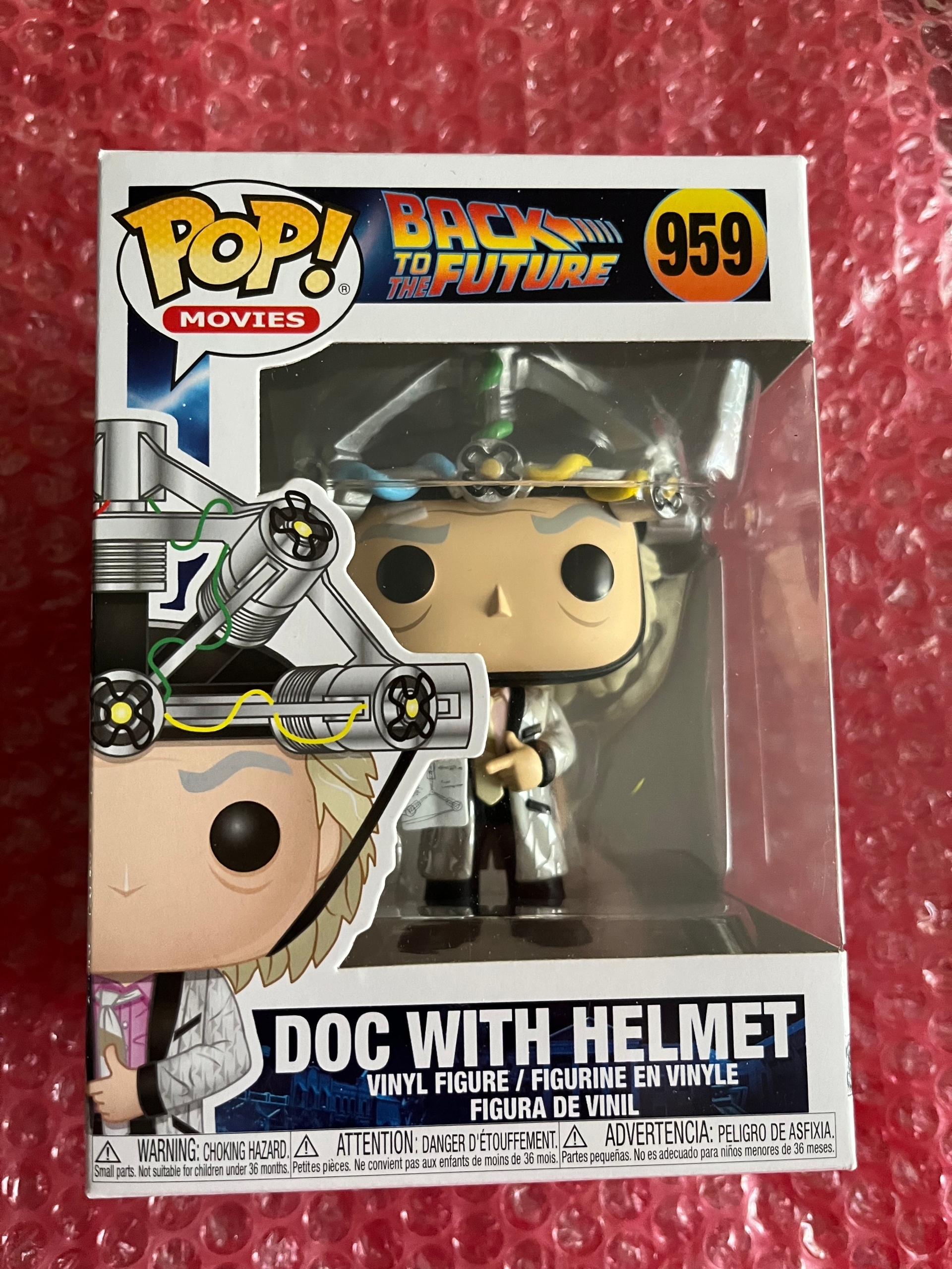 Figurine Funko POP! de Doc with Helmet (959) BTTF