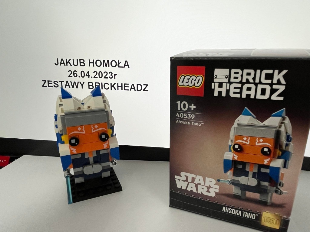 BrickHeadz Ahsoka Tano 40539 Rybnik Ogłoszenie na Allegro Lokalnie