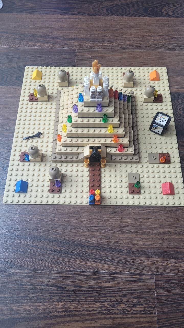 LEGO 3843 Gra Ramses Pyramid, stan bardzo dobry Krosno Kup teraz