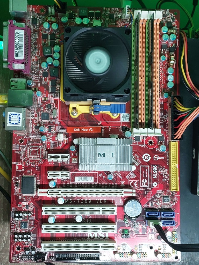 MS-7369 K9N Neo V3 AMD Athlon 64 3600 RAM 3GB DDR2 | Kraków | Kup teraz ...