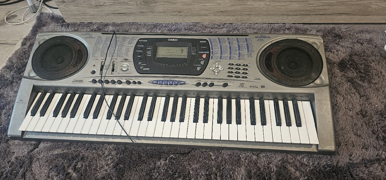 Casio keyboard ctk 671 online
