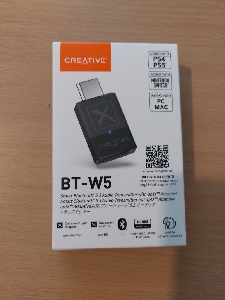 Adapter bluetooth Creative Nadajnik audio BTW5 Bolesławiec