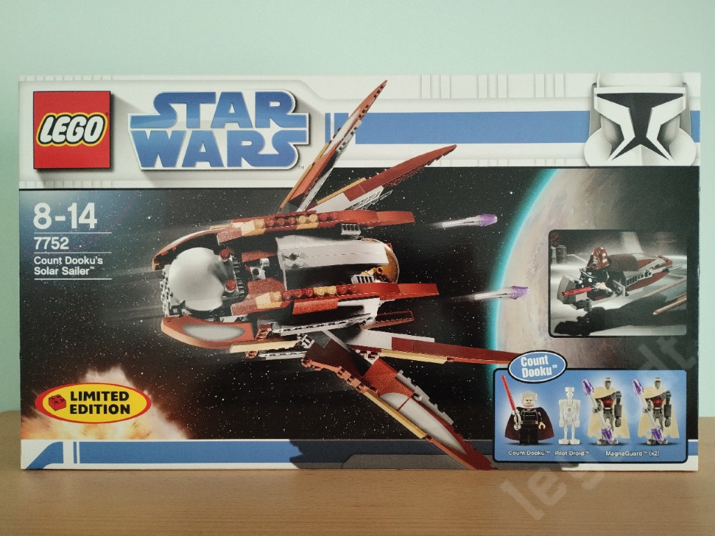 LEGO Star Wars 7752 Count Dookus Solar Sailer | Gdańsk | Ogłoszenie na ...