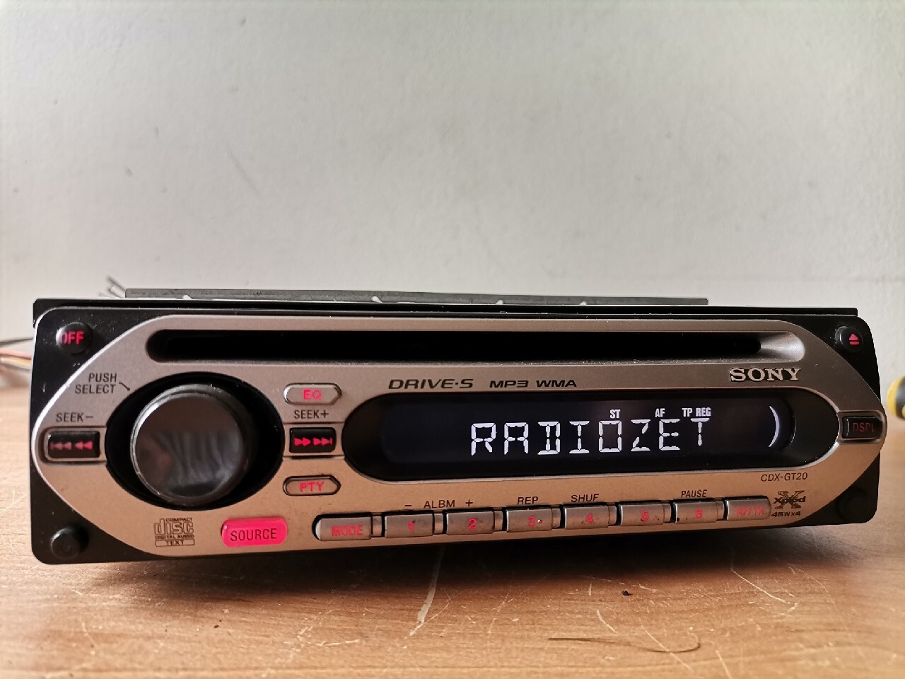 Radio samochodowe Sony cdxgt20. Złoty Stok Kup teraz na Allegro