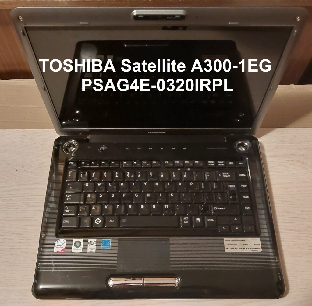 Laptop TOSHIBA A300 w całości lub na części | Kielce | Kup teraz na ...