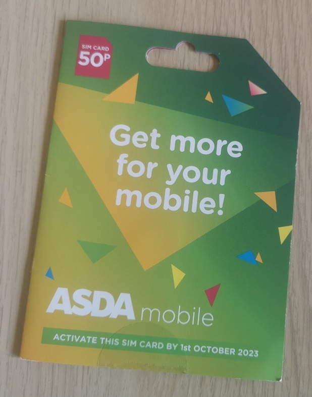 Karte SIM UK ASDA Mobile starter brytyjska PAYG Wrocław Kup teraz na Allegro Lokalnie
