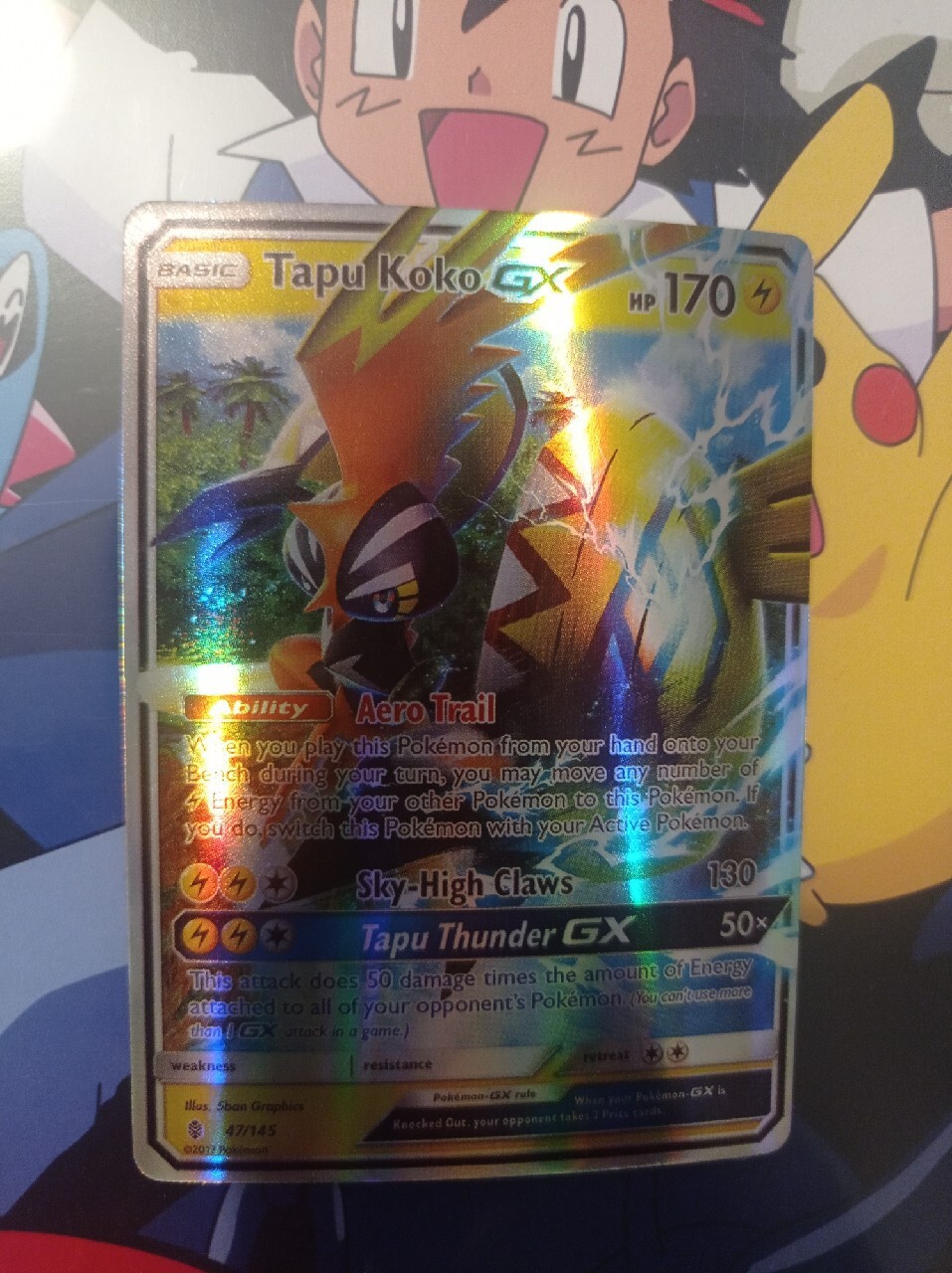 Karta Pokemon Tapu Koko GX Holo Łuszczanowice Kup teraz na Allegro