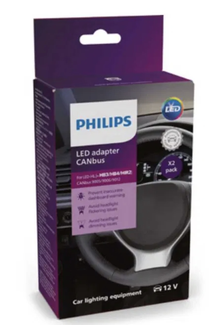 АДАПТЕРЫ CANBUS PHILIPS H7 СВЕТОДИОДНЫЕ HL | КОМПЛЕКТ 2 SZT. 