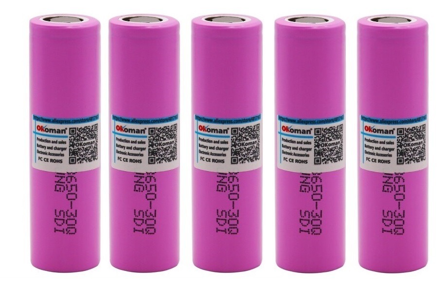 5x Akumulator 18650 Li-ion Samsung 30Q e-papieros | Miastków Kościelny ...