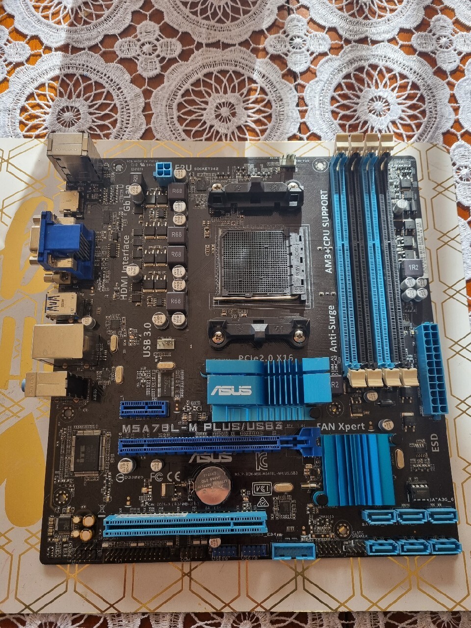 Płyta główna Asus M5A78LM Plus/USB3 AM3+ Zofia Licytacja na
