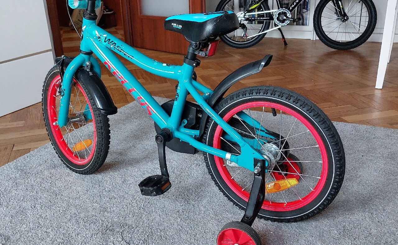 Rower Kellys Wasper 16" blue Warszawa Ogłoszenie na Allegro Lokalnie