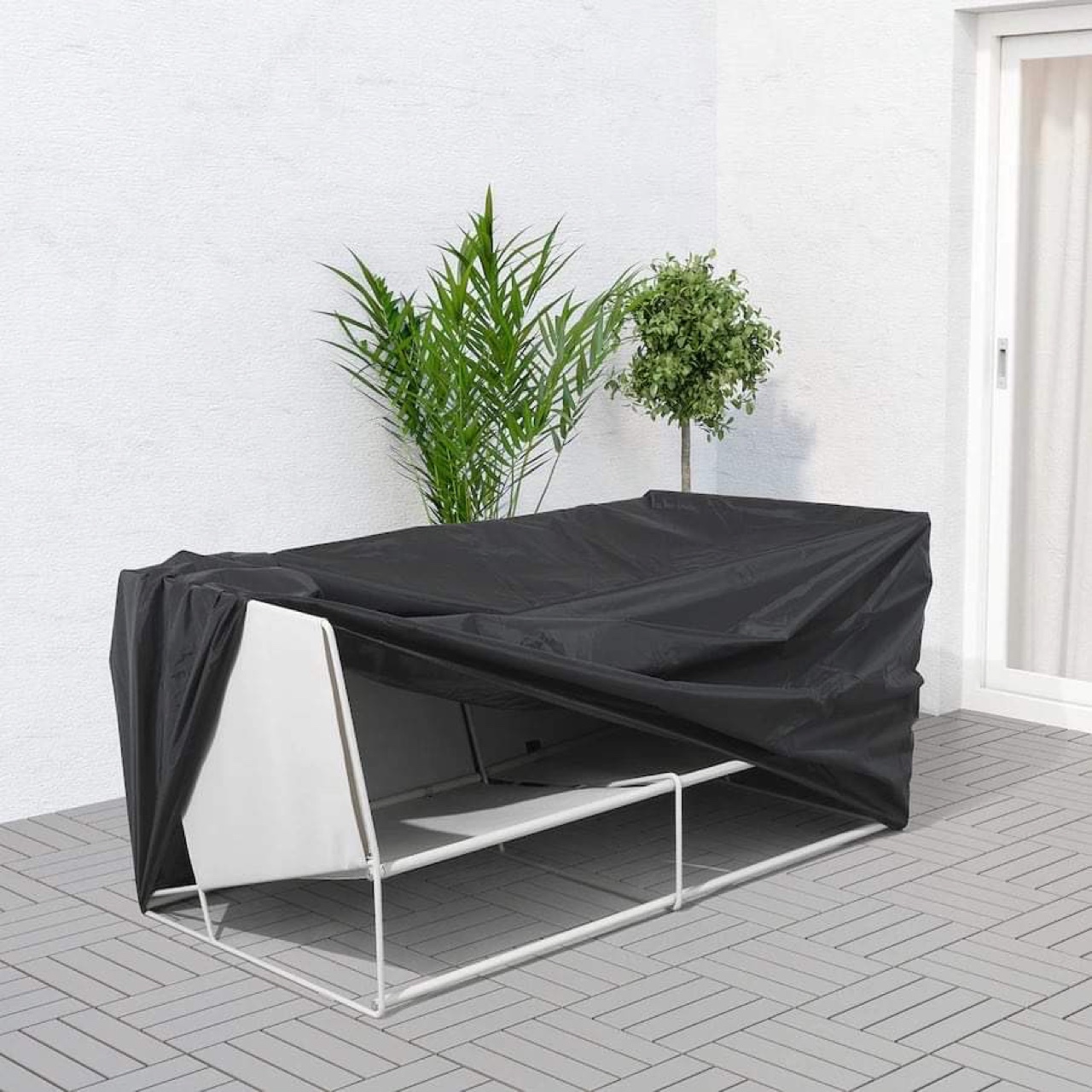 IKEA TOSTERO pokrowiec na meble 170x100 CZARNY NOW Warszawa Kup