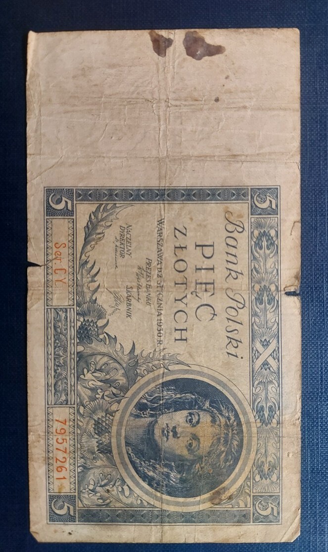 banknot-polski-5-zlotych-wysokie-licytacja-na-allegro-lokalnie