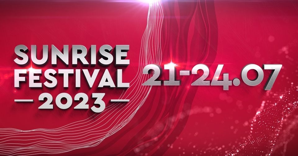 3 dniowy Sunrise festival 2023 bilet Gdańsk Ogłoszenie na