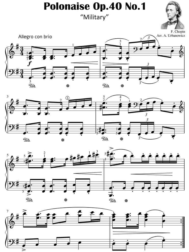 3 Polonezy Chopin Nuty Latwy Fortepian Pdf Kup Teraz Za 19 98 Zl Sztombergi Allegro Lokalnie