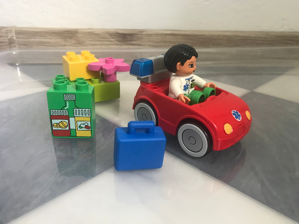 Klocki LEGO 5793 Samoch d piel gniarki Warszawa Kup teraz na