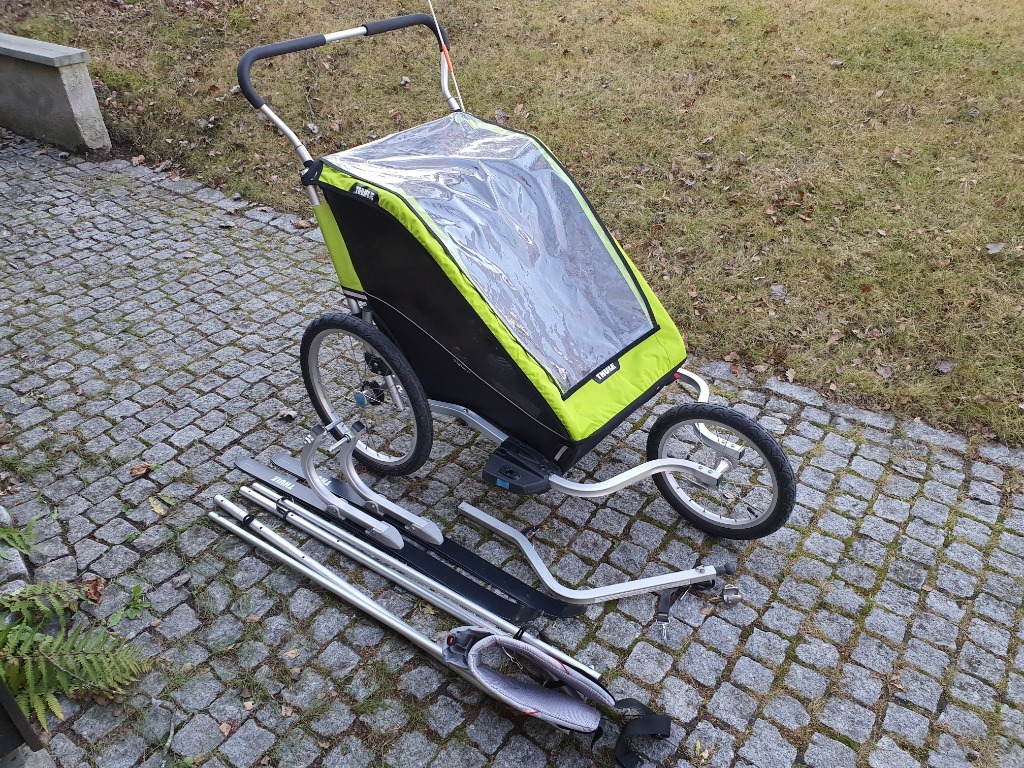 thule chariot cheetah 2 ski kit